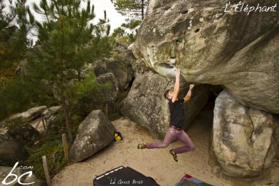 Josh in "Le Gros Bras"